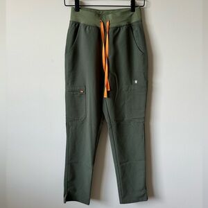 Figs Moss Yola Skinny Scrub Pant